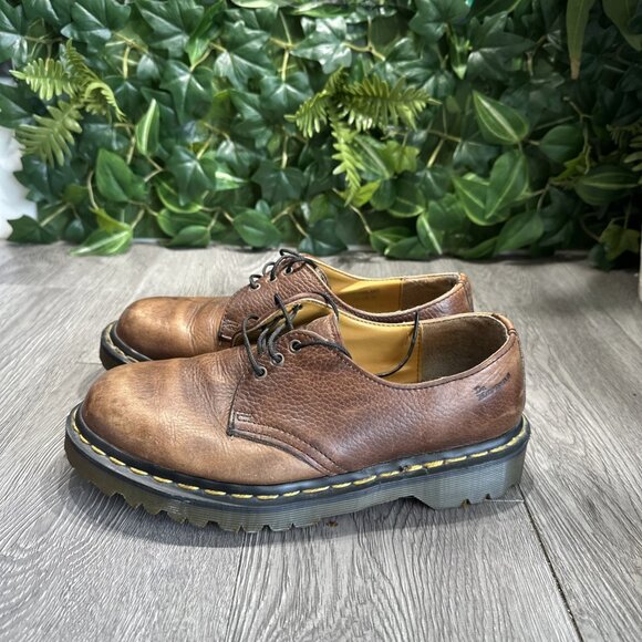 Vintage Doc Martens 1461 Brown Oxfords Made In England Shoes Uk Sz 5 US 7 main image 6
